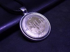 Turkish Coin Pendant Necklace