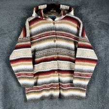 Vintage Wool Blend Hooded