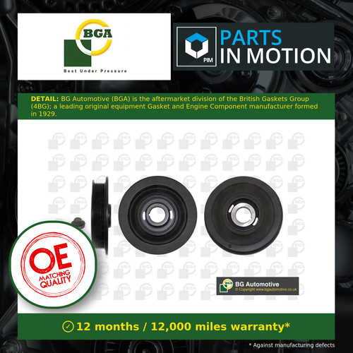 Crankshaft pulley - crankshaft,