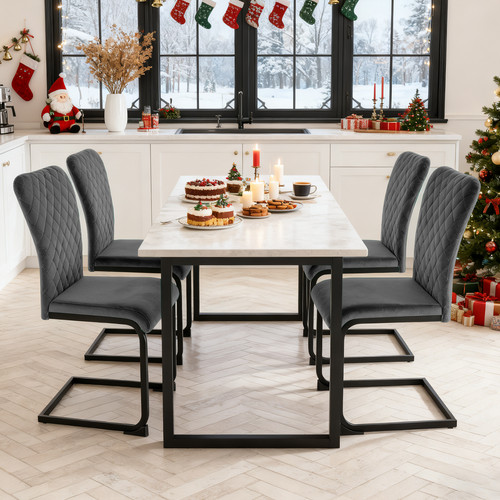 Set 6 dining chairs - set,