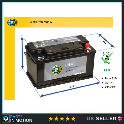 Hella efb battery - efb,