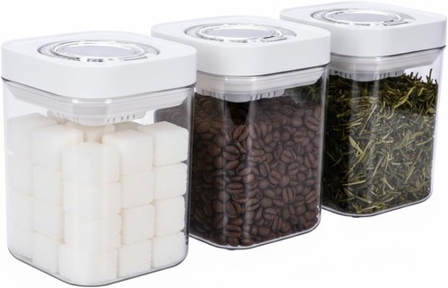 Stackable tea coffee sugar - tea,
