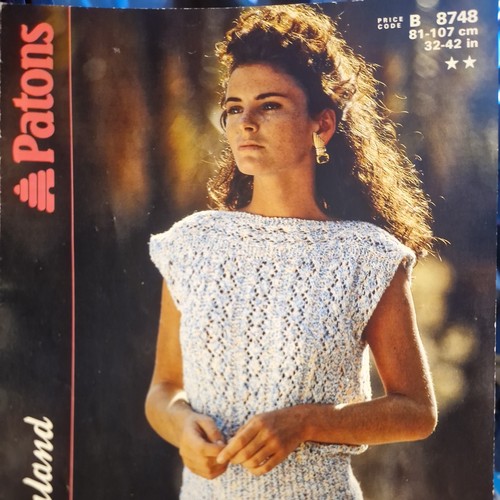 Patons 8748 knitting pattern - knitting,