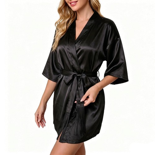 Fiohiros women satin robe - fiohiros,