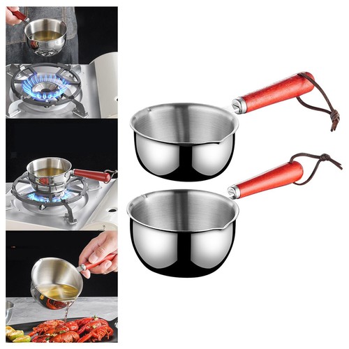 Stainless steel mini soup pot - stainless,