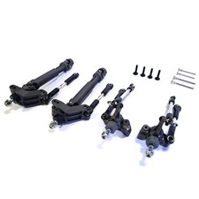 Traxxas Slash 2WD EXTREME HEAVY DUTY Kit Driveshaft Hub Caster Link Upgrade Grey