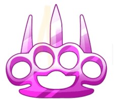ROBLOX BADDIES BRASS KNUCKLES PERMANENT (READ DESC)