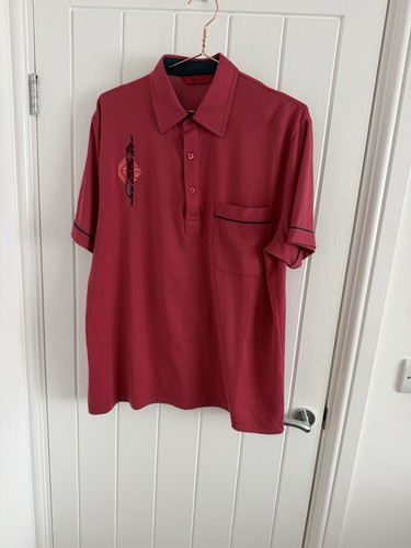 Burgundy short sleeve - burgundy, vintage