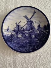 Vintage Delft’s 378 Blue Hand Painted Small Plate