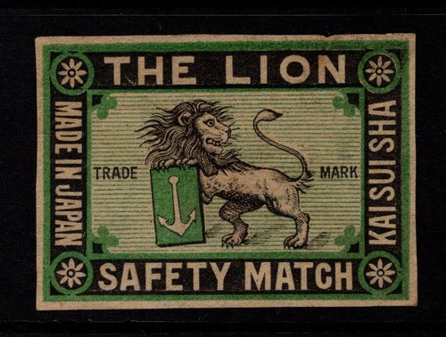 Matchbox label japan - japan,, the