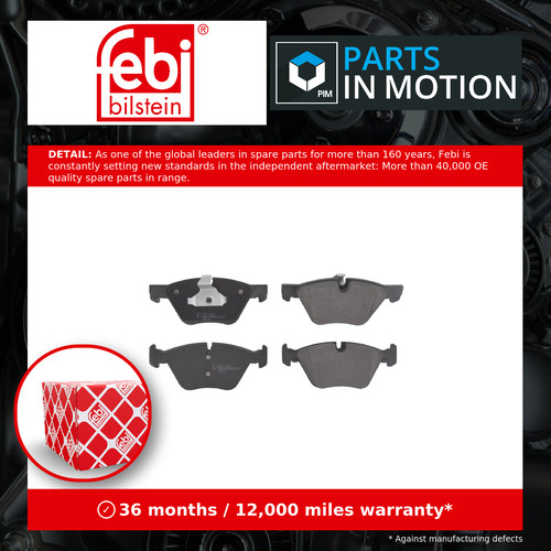 Brake pads set fits - bmw, 520d
