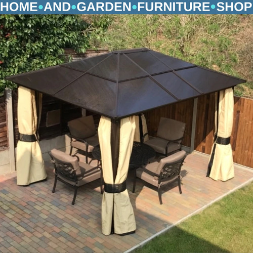 Large hardtop gazebo - hardtop,