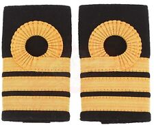 Royal Navy Cdr Commander Rank Insignia Shoulder Strap Curl Epaulette