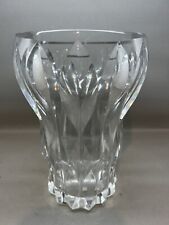 Beautiful Vintage Val St Lambert Crystal Vase (P-4224 568)