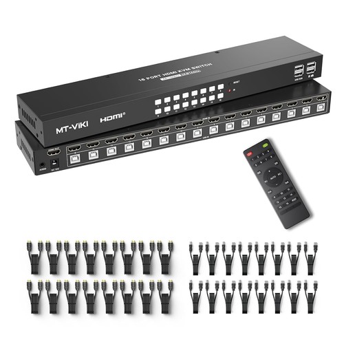 60hz kvm switch hdmi 16 - 4k@60hz,