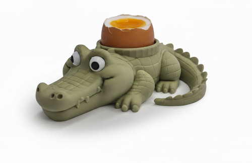 Crocodile egg topper cup - topper,