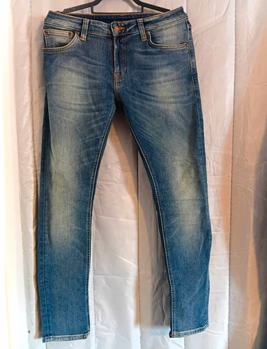 Nudie jeans men blue - jeans, medium