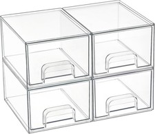 Acrylic Makeup Storage Clear