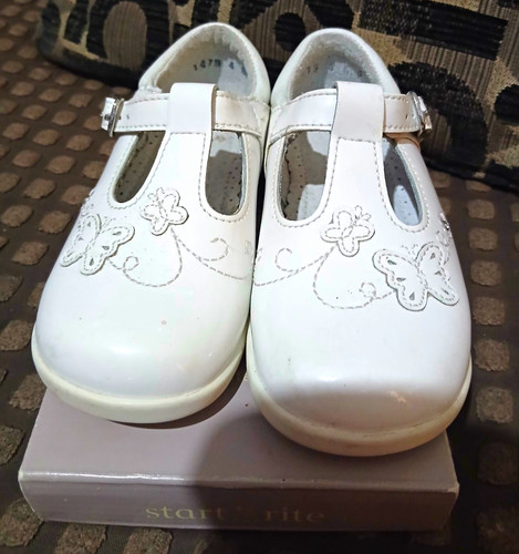 Start rite white leather - leather, mary