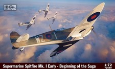 IBG MODELS 72580 1/72 Supermarine Spitfire MK I Early The Beginning of the Saga