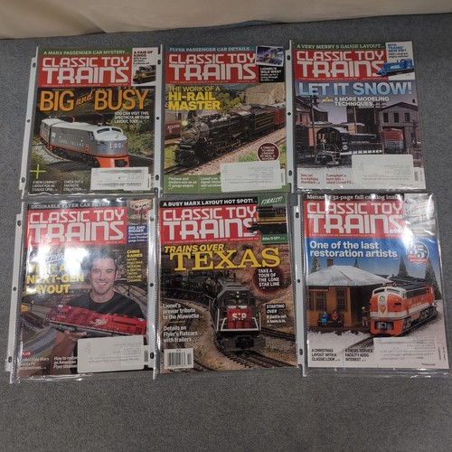 Classic toy trains magazine - trains,