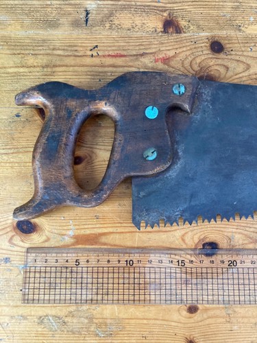 Large vintage wood - saw., lovely