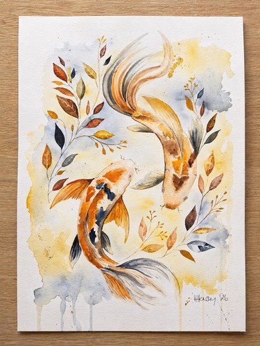 Still waters original a4 koi - waters,