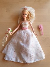 Mattel Barbie Wedding Day Bride Doll 2007  M2778 with accessories