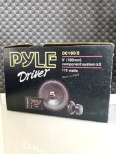 PYLE DRIVER DC160/2 Component Car Speakers 16cm 110W Old School Vintage 