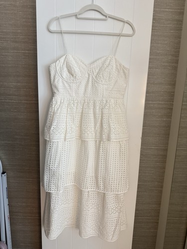 Self portrait white dress - white, uk