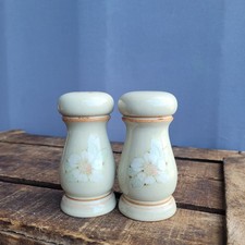 Vintage Denby Daybreak Salt & Pepper Pots Excellent Condition Cruet Tall 