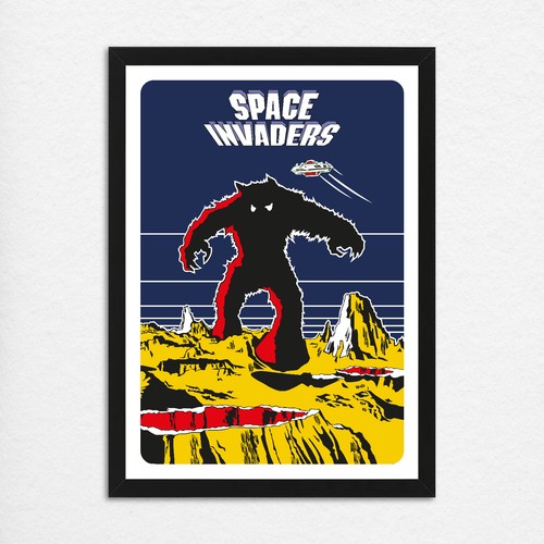 Space invaders arcade - space, machine