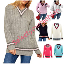 WOMENS JUMPER LADIES CABLE