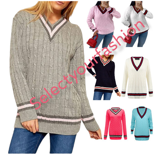 Womens jumper ladies cable - womens,