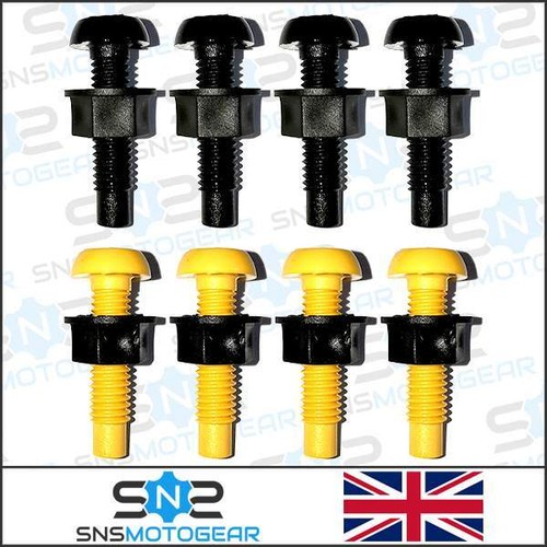 Number plate bolts nuts 8 - plate, nuts,