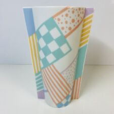 Rosenthal Thomas Atelier Collection Vase 1980's Memphis Style Post Modern 5.5"