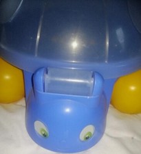 Abrick Ecoiffier Turtle Storage For Blocks Large Carry Along Toy Plus Bricks Blu