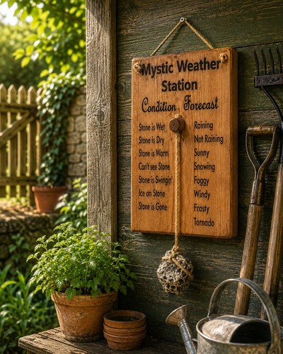 Wooden mystical weather - wooden,