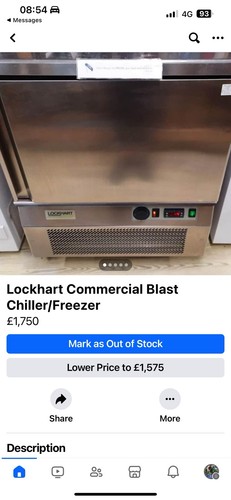 Lockhart blast chiller fast - chiller,