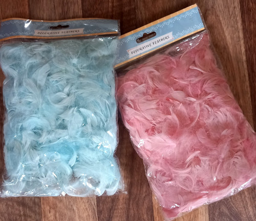 New bags of bird feathers - bird,