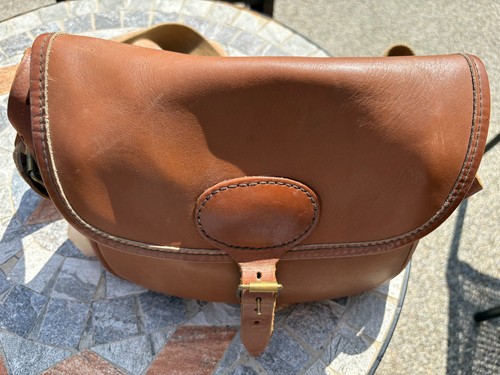 Shotgun cartridge leather bag - shotgun,