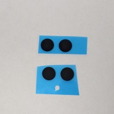 BLACK Rubber Feet Bottom Case