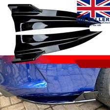 For Mercedes C Class C205 Coupe AMG Line Rear Bumper Splitter Side Canard Lip