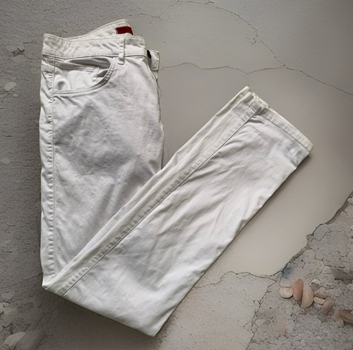 Zara man white slim - -, fit