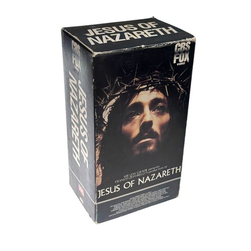 Jesus nazareth vhs box - vhs, set