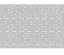 Wipe Clean Tablecloth PVC Vinyl Oilcloth Table Cover Grey White