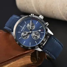 Vintage Chronograph Automatic Watch 2025 Men's Business Multifunction Timepiece