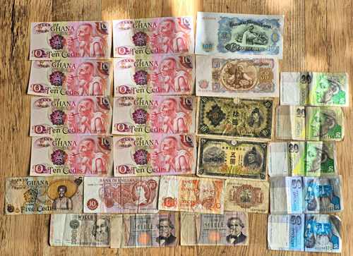World banknotes lot - world,