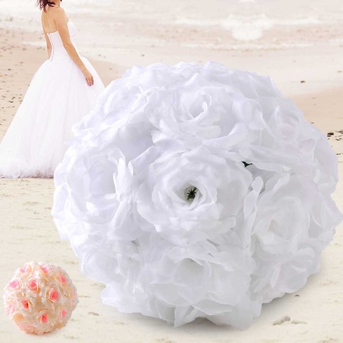 Artificial rose kissing - 7'',