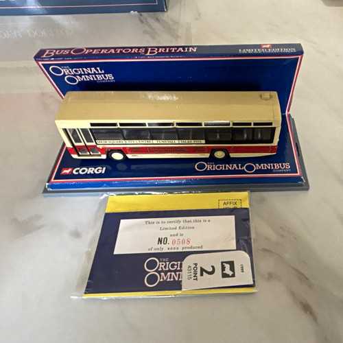 Corgi original omnibus bus - original,